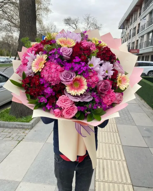 Pembe Rüya Çiçek Buketi