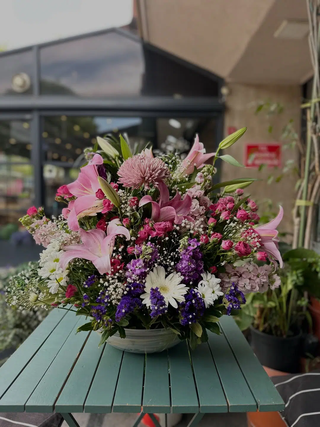 Pembe Rüya – Pembe Lilyumlu, Hüsnüyusuflu ve Ortancalı Pastel Aranjman