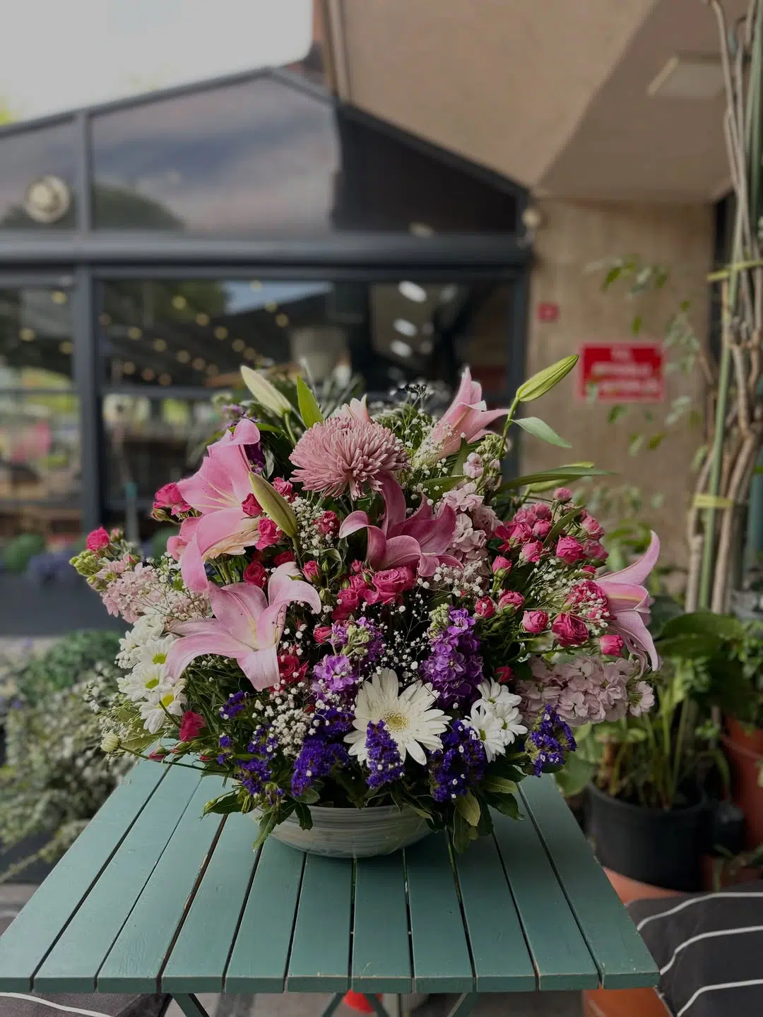 Pembe Rüya – Pembe Lilyumlu, Hüsnüyusuflu ve Ortancalı Pastel Aranjman