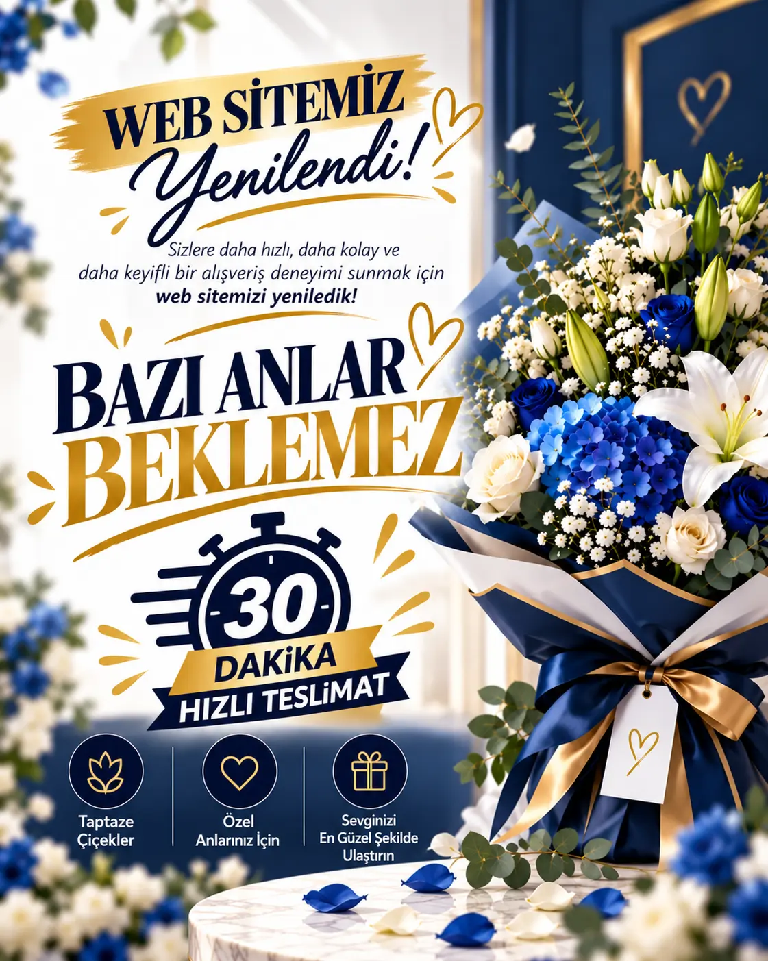 Çiçek Siparişi Banner